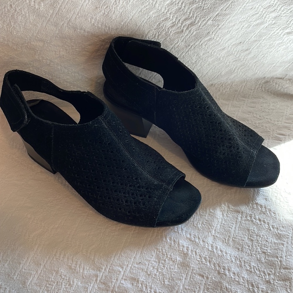 Sonoma Black Wedge Mule 7